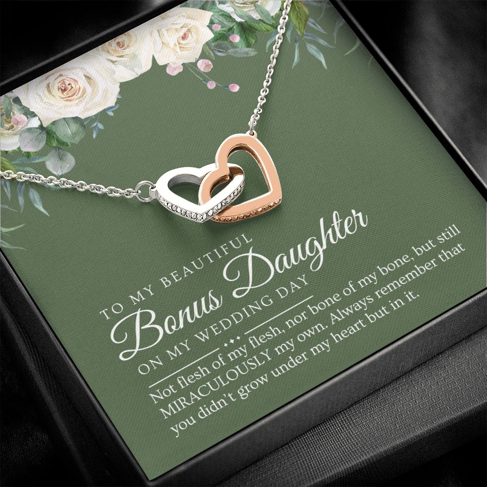 Stepdaughter Wedding Gift | In My Heart Necklace 0637T5