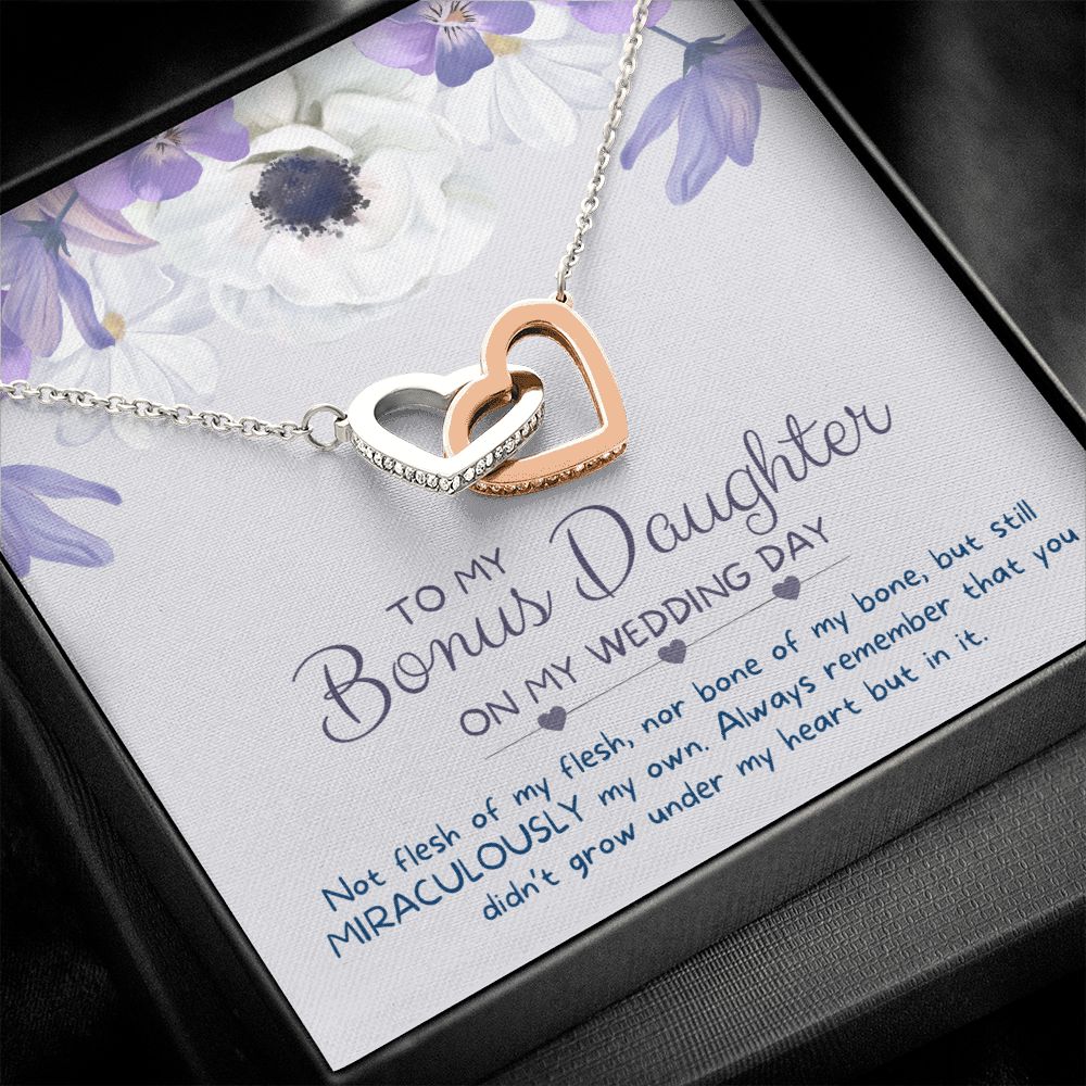 Stepdaughter Wedding Gift | In My Heart Necklace 0637T6