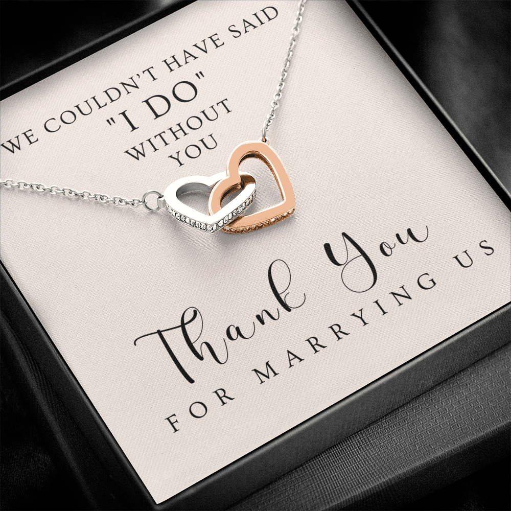 Officiant Gift | Thank You Necklace 0587T6