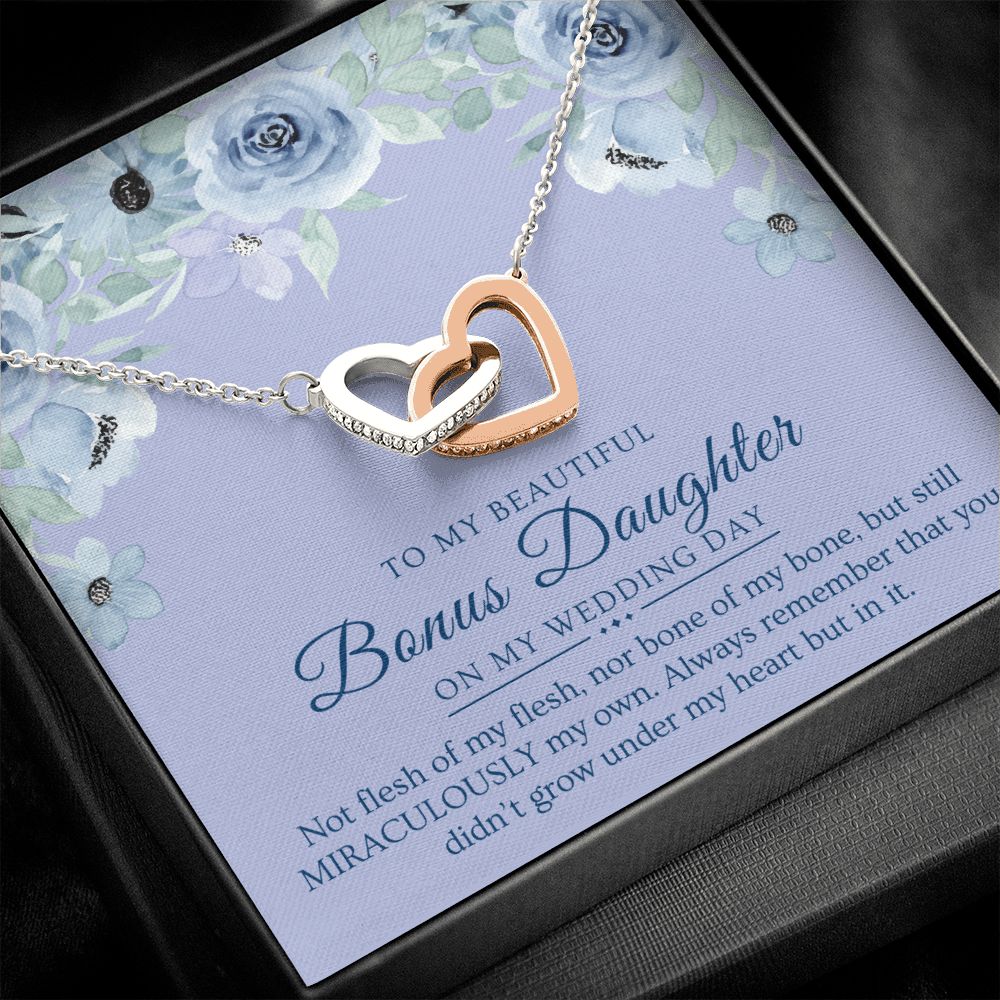 Stepdaughter Wedding Gift | In My Heart Necklace 0637T3