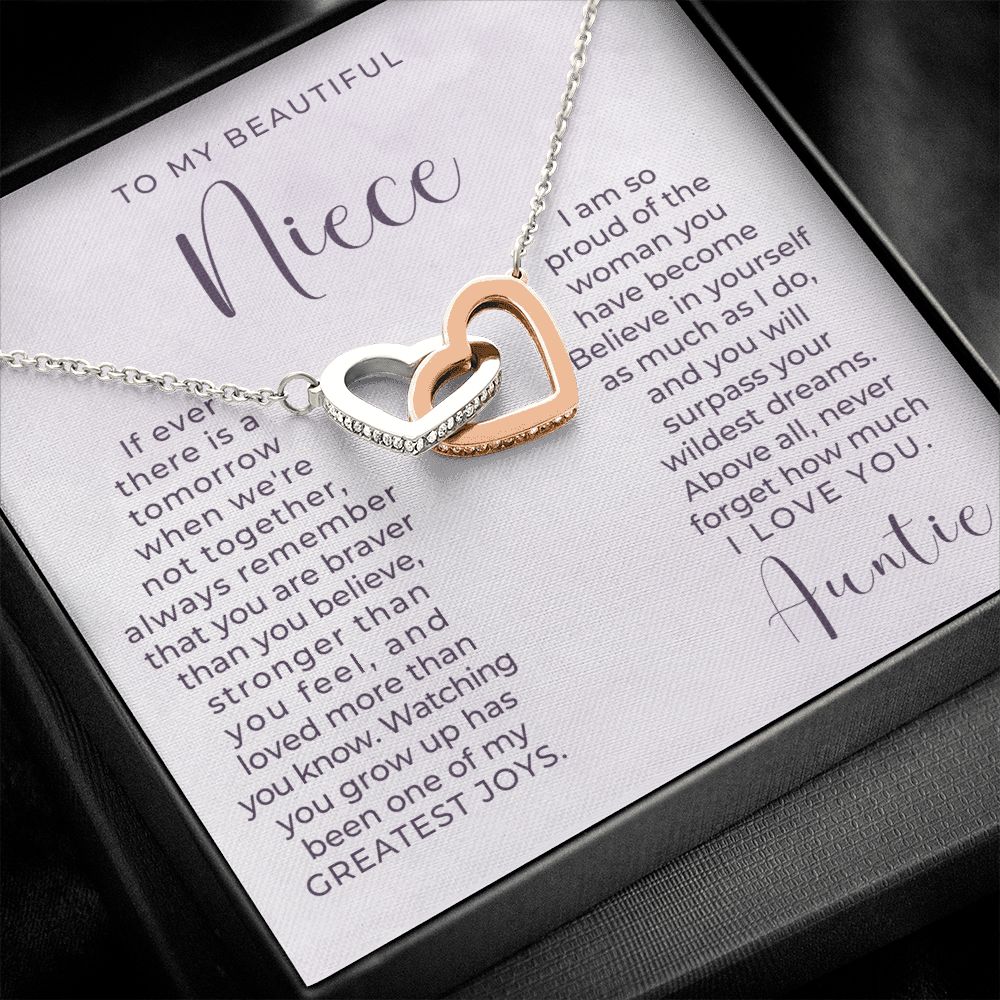 Niece Gift From Aunt | Greatest Joy Necklace 0629T13
