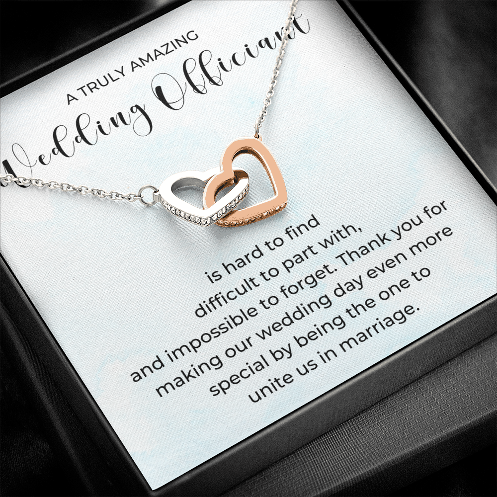 Officiant Proposal Gift | The One Necklace 0586T8