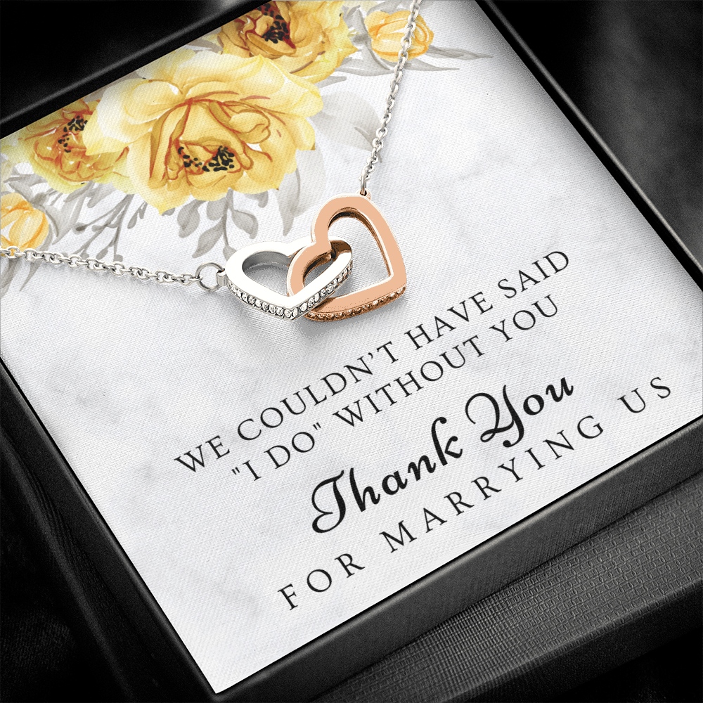 Officiant Gift | Thank You Necklace 0587T1