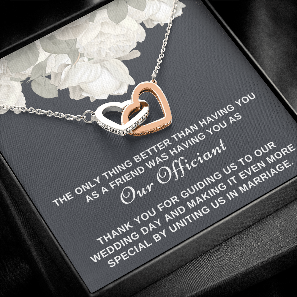 Officiant Proposal Gift | Having You Necklace 0588T2