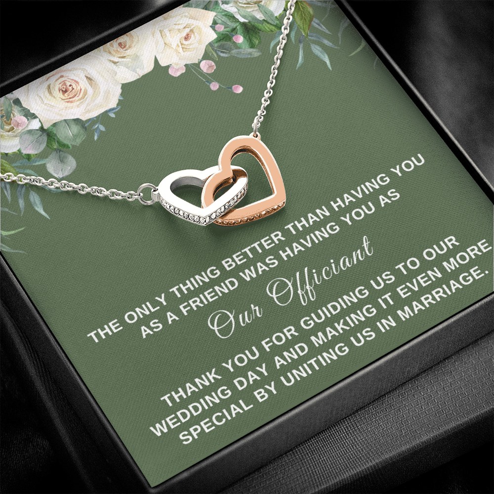 Officiant Proposal Gift | Having You Necklace 0588T4