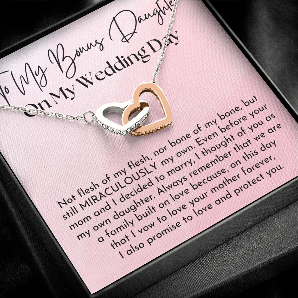 Stepdaughter Wedding Gift | On This Day Necklace 0638T5