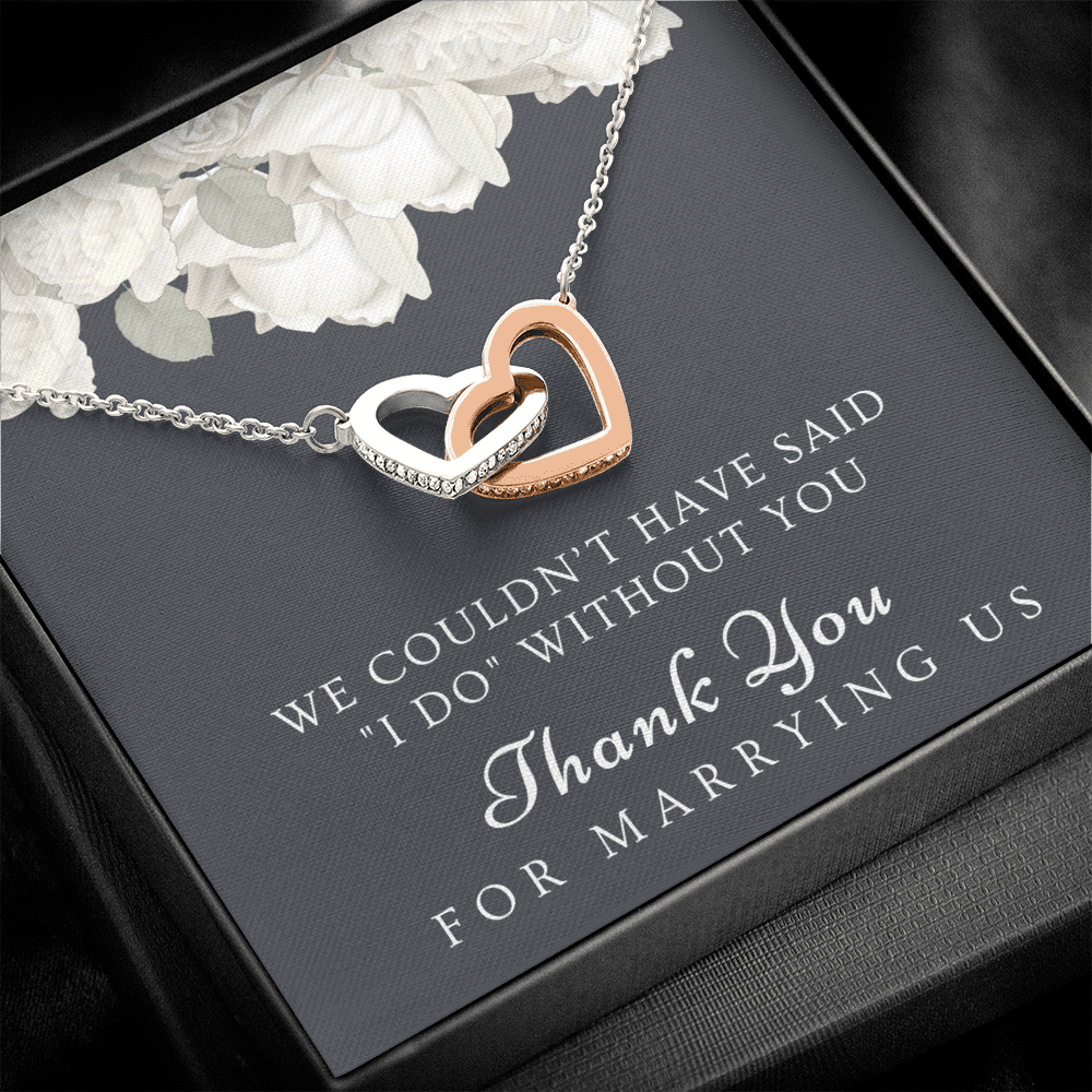 Officiant Gift | Thank You Necklace 0587T2