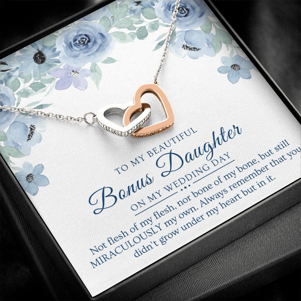Stepdaughter Wedding Gift | In My Heart Necklace 0637T2