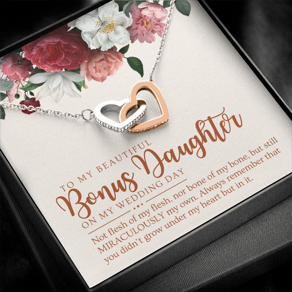 Stepdaughter Wedding Gift | In My Heart Necklace 0637T7