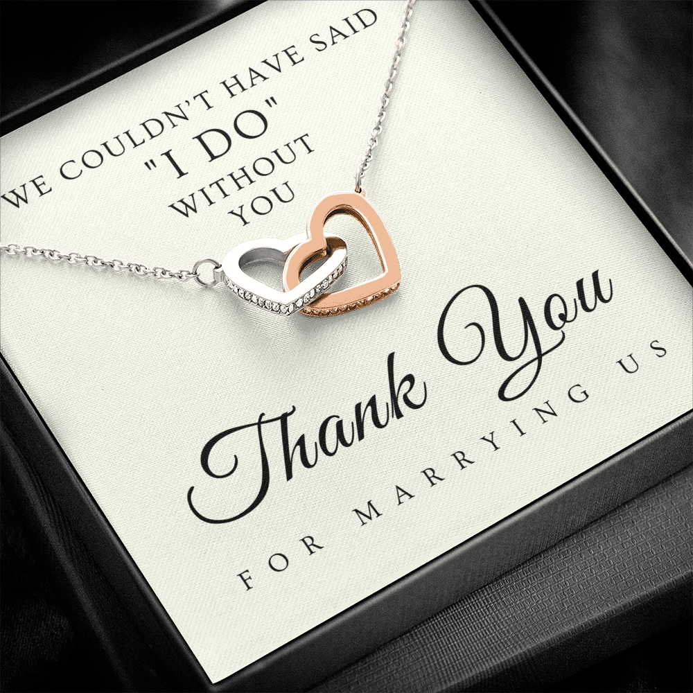 Officiant Gift | Thank You Necklace 0587T7