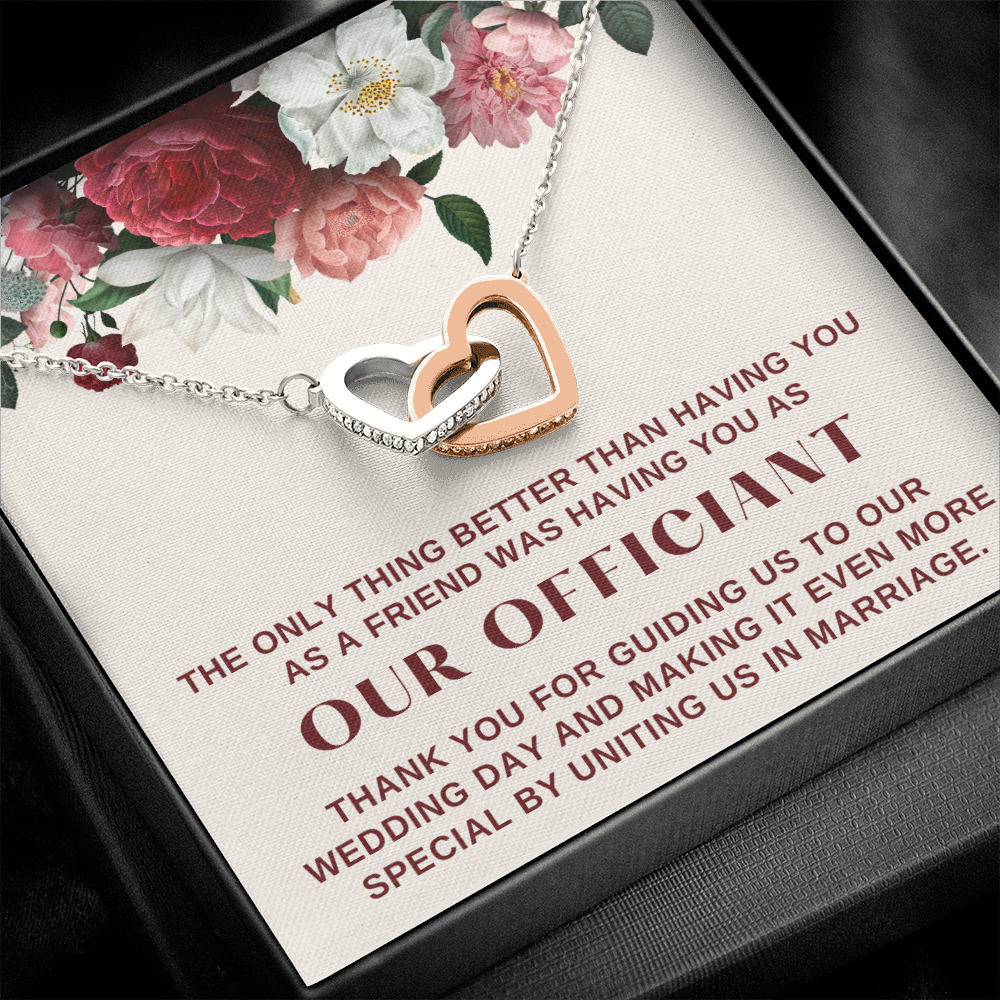 Officiant Proposal Gift | Having You Necklace 0588T5