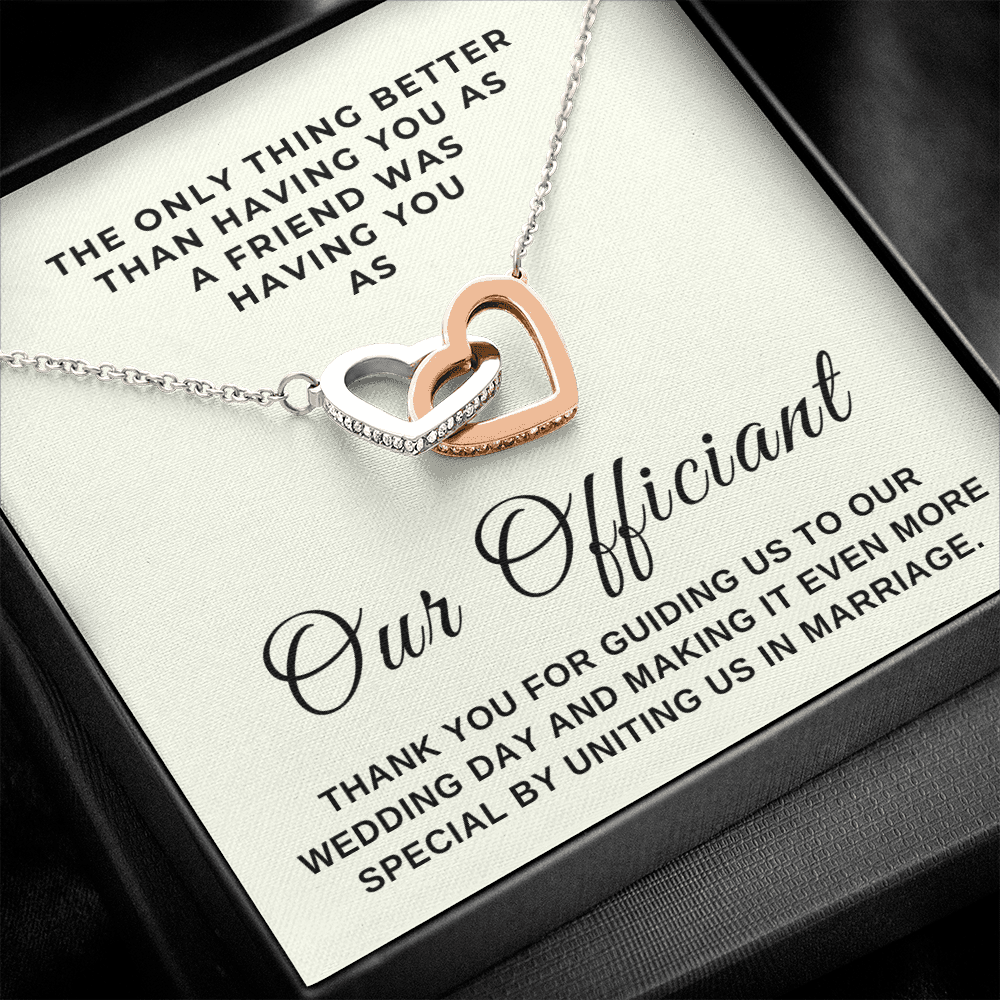 Officiant Proposal Gift | Having You Necklace 0588T7