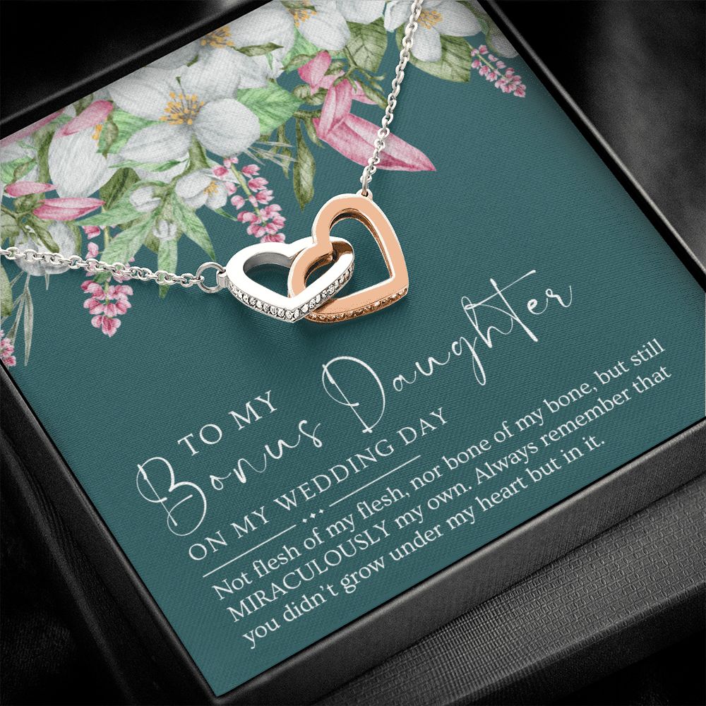 Stepdaughter Wedding Gift | In My Heart Necklace 0637T9