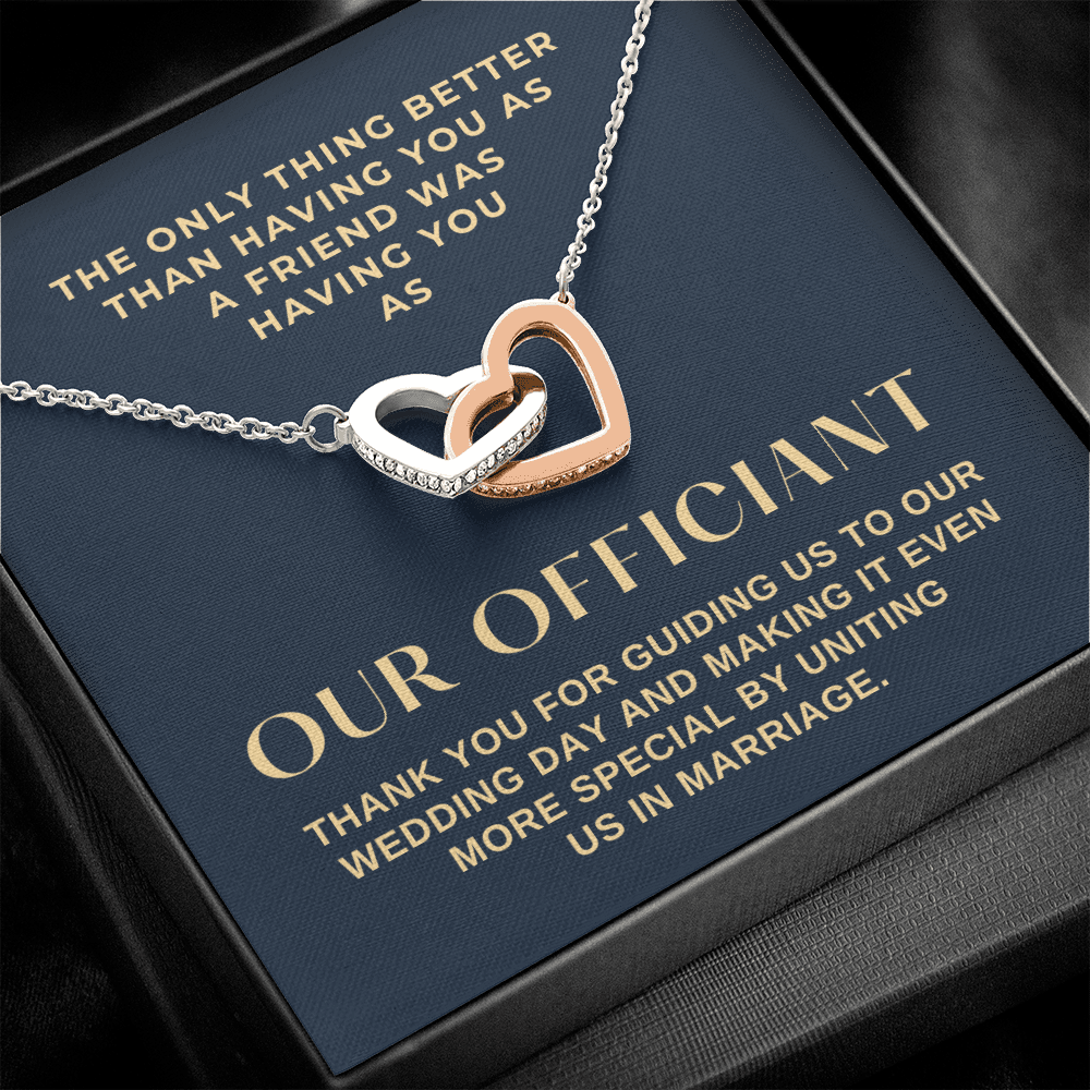 Officiant Proposal Gift | Having You Necklace 0588T9