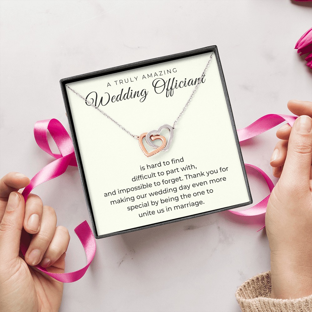 Officiant Proposal Gift | The One Necklace 0586T7