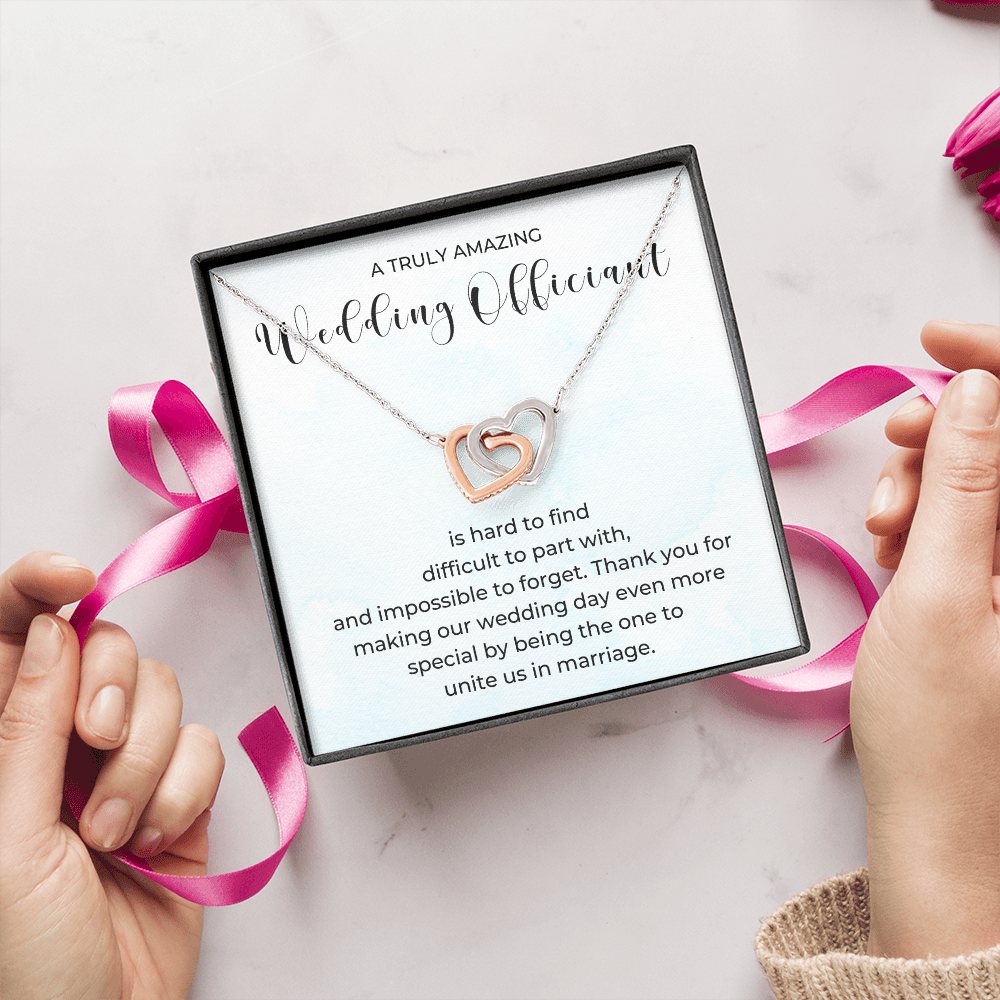 Officiant Proposal Gift | The One Necklace 0586T8