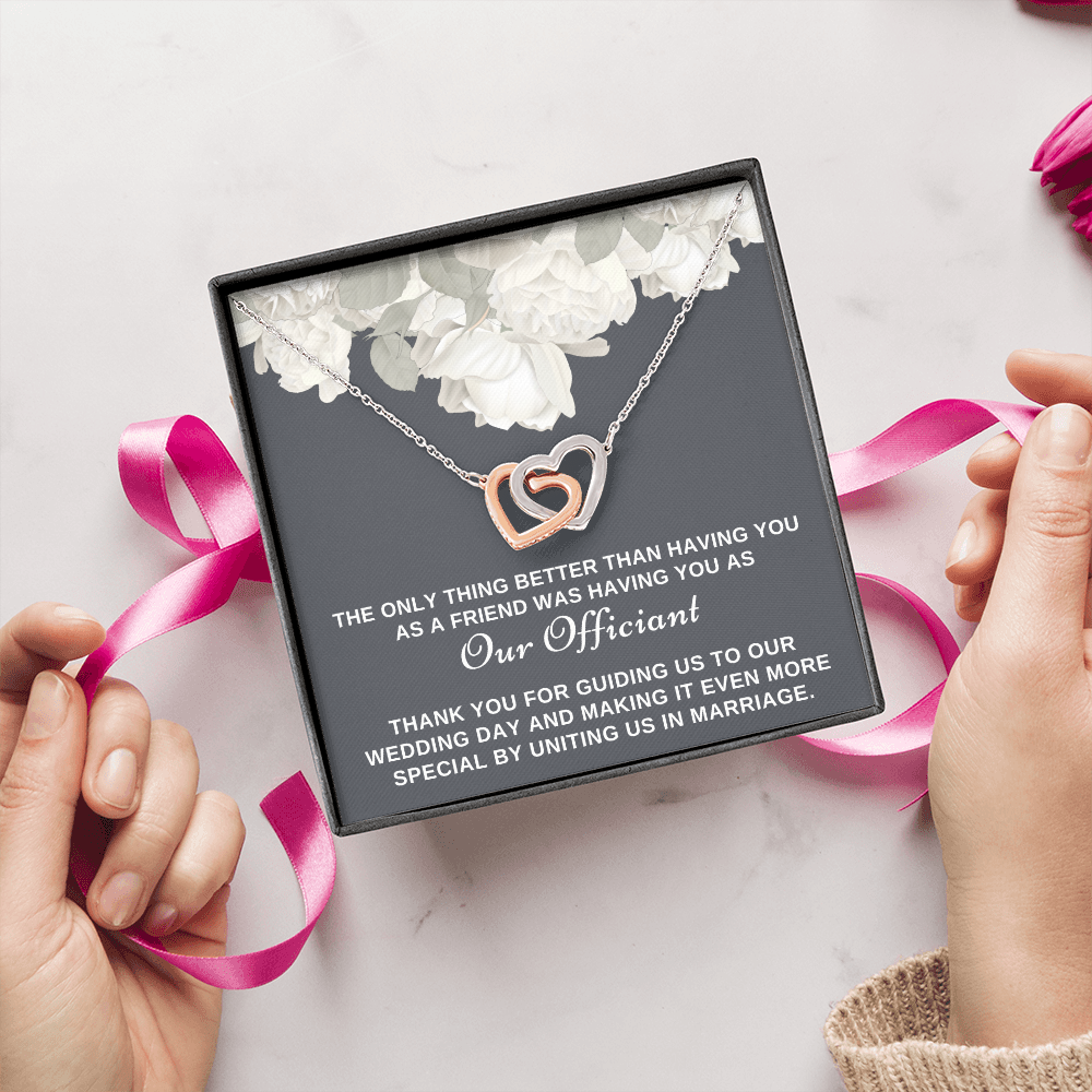 Officiant Proposal Gift | Having You Necklace 0588T2