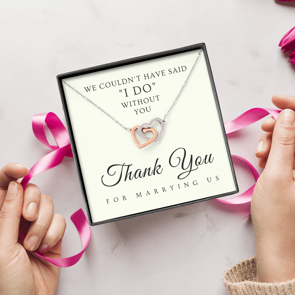 Officiant Gift | Thank You Necklace 0587T7