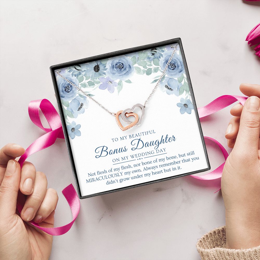 Stepdaughter Wedding Gift | In My Heart Necklace 0637T2