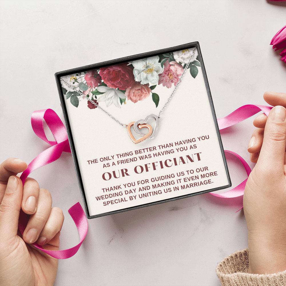 Officiant Proposal Gift | Having You Necklace 0588T5