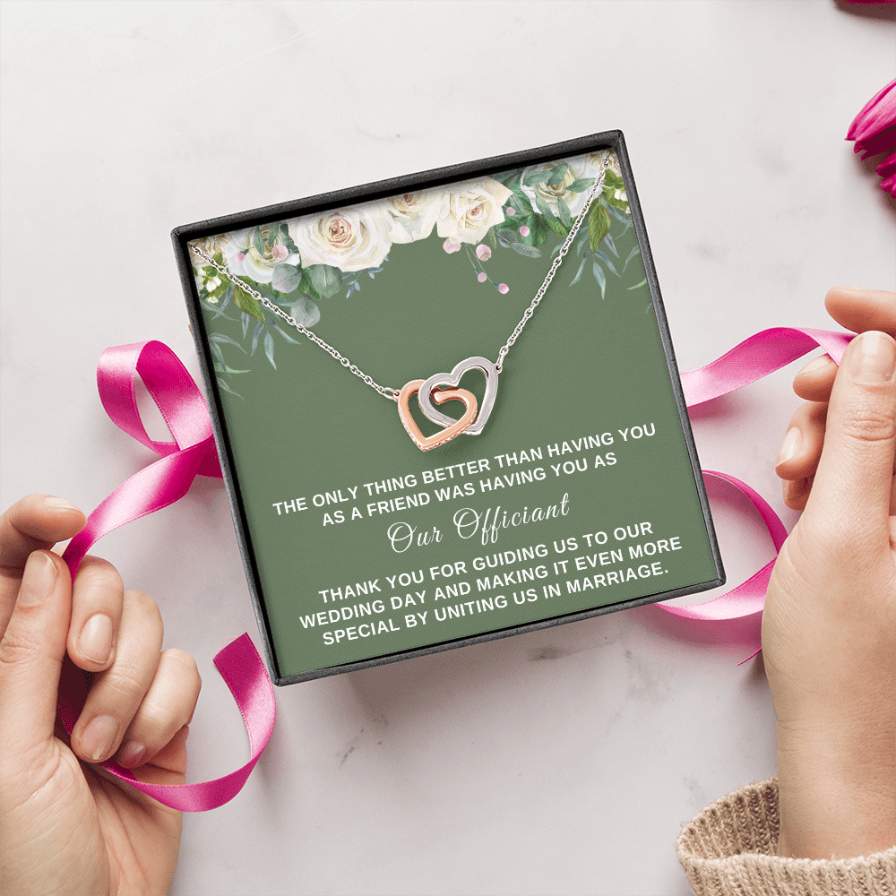 Officiant Proposal Gift | Having You Necklace 0588T4
