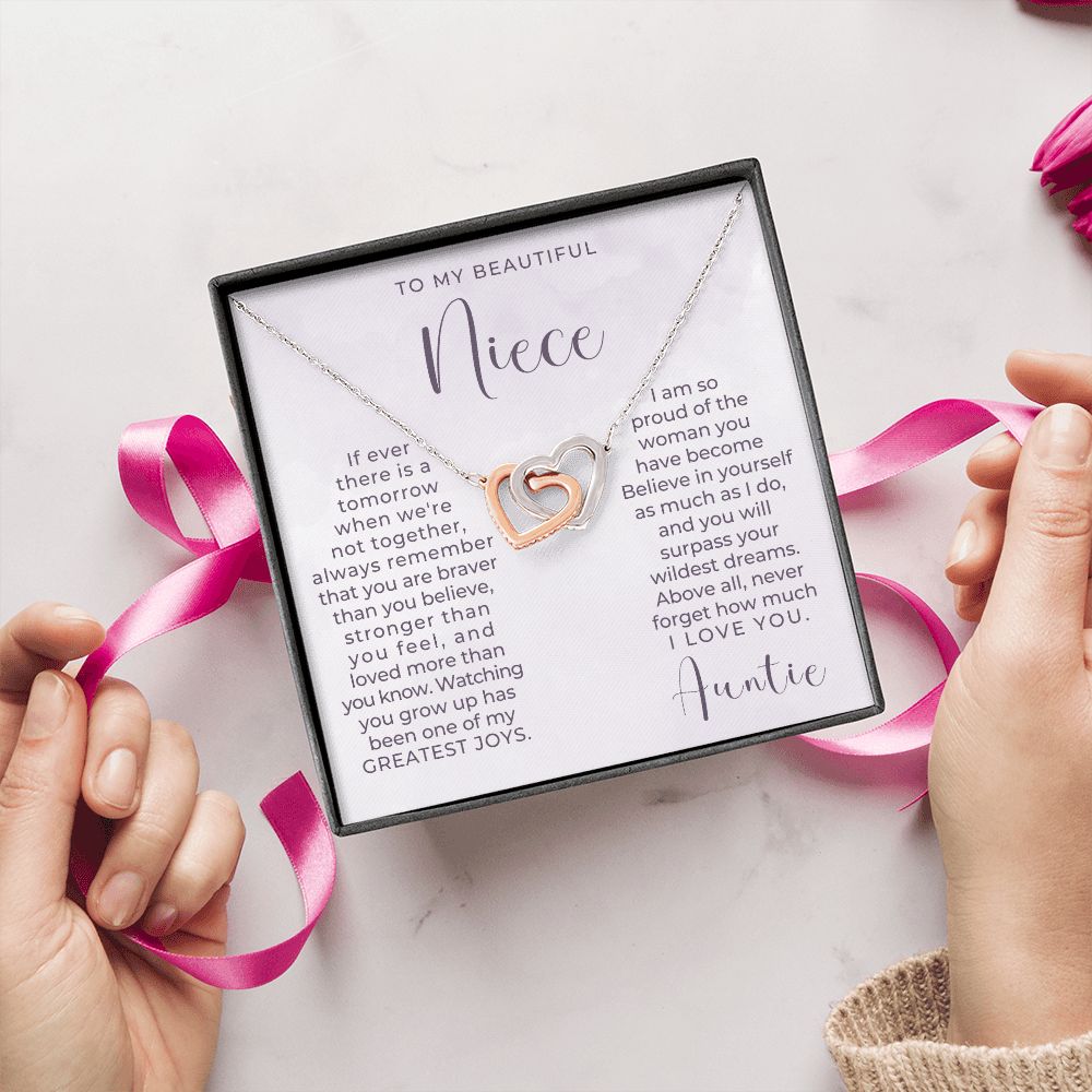 Niece Gift From Aunt | Greatest Joy Necklace 0629T13