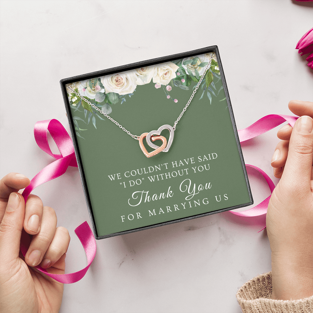 Officiant Gift | Thank You Necklace 0587T4