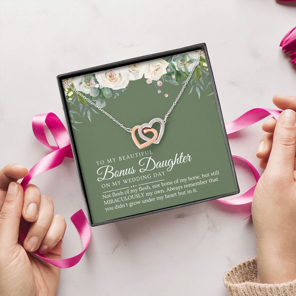 Stepdaughter Wedding Gift | In My Heart Necklace 0637T5