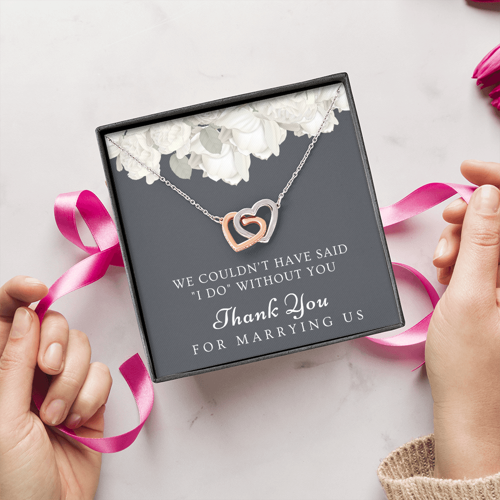 Officiant Gift | Thank You Necklace 0587T2