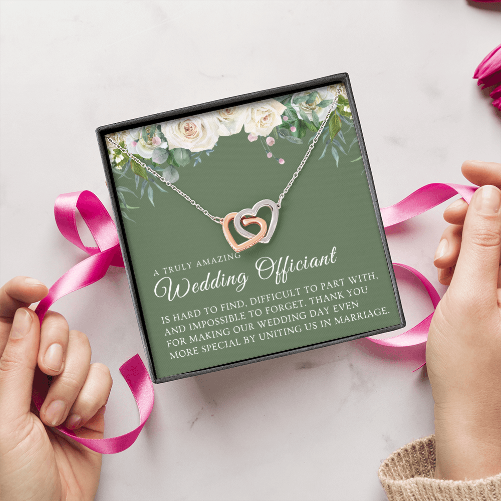 Officiant Proposal Gift | The One Necklace 0586T4