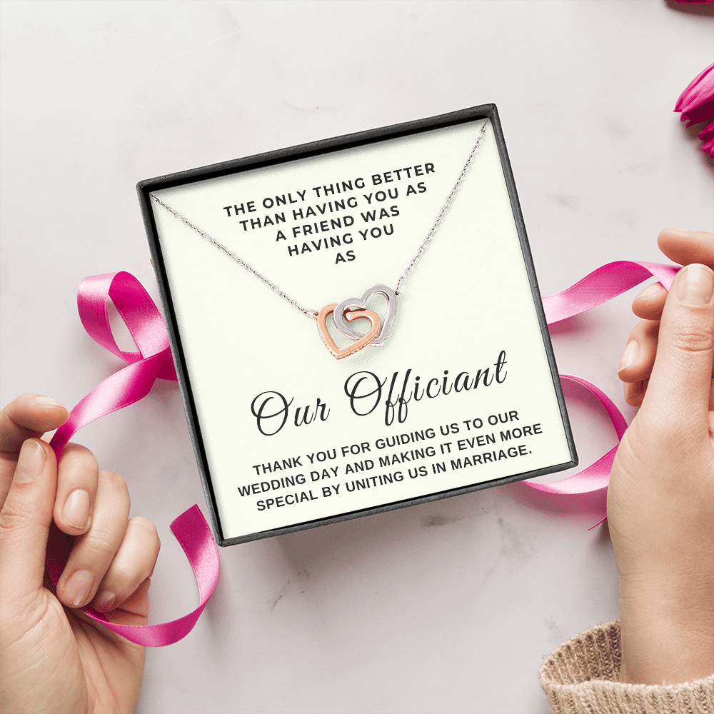 Officiant Proposal Gift | Having You Necklace 0588T7