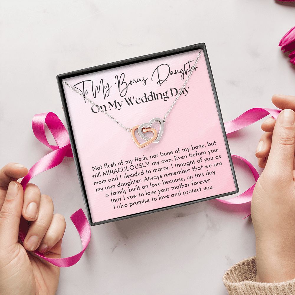 Stepdaughter Wedding Gift | On This Day Necklace 0638T5