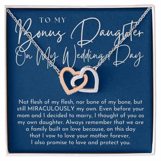 Stepdaughter Wedding Gift | On This Day Necklace 0638T1