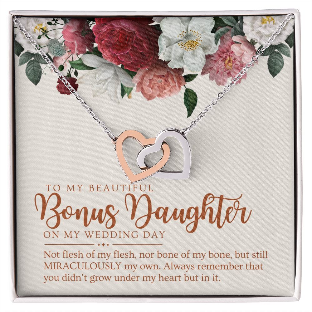 Stepdaughter Wedding Gift | In My Heart Necklace 0637T7