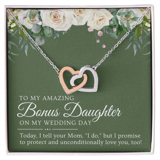 Stepdaughter Wedding Gift | Promise Necklace 0639T5