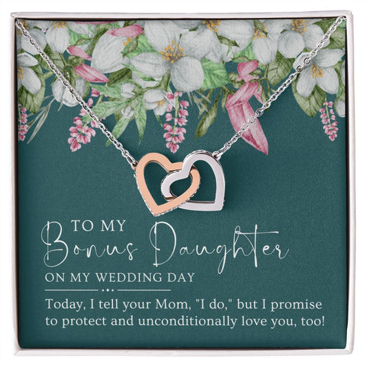 Stepdaughter Wedding Gift | Promise Necklace 0639T9