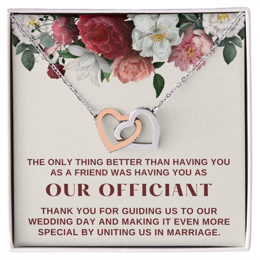 Officiant Proposal Gift | Having You Necklace 0588T5