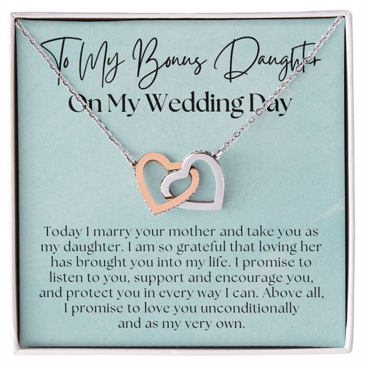 Stepdaughter Wedding Gift | Promise Necklace 0633T10