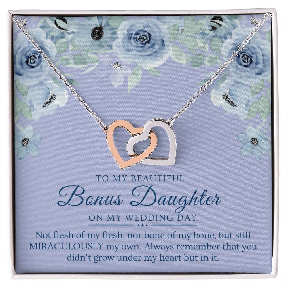 Stepdaughter Wedding Gift | In My Heart Necklace 0637T3