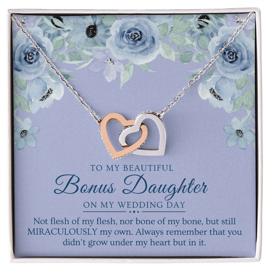 Stepdaughter Wedding Gift | In My Heart Necklace 0637T3