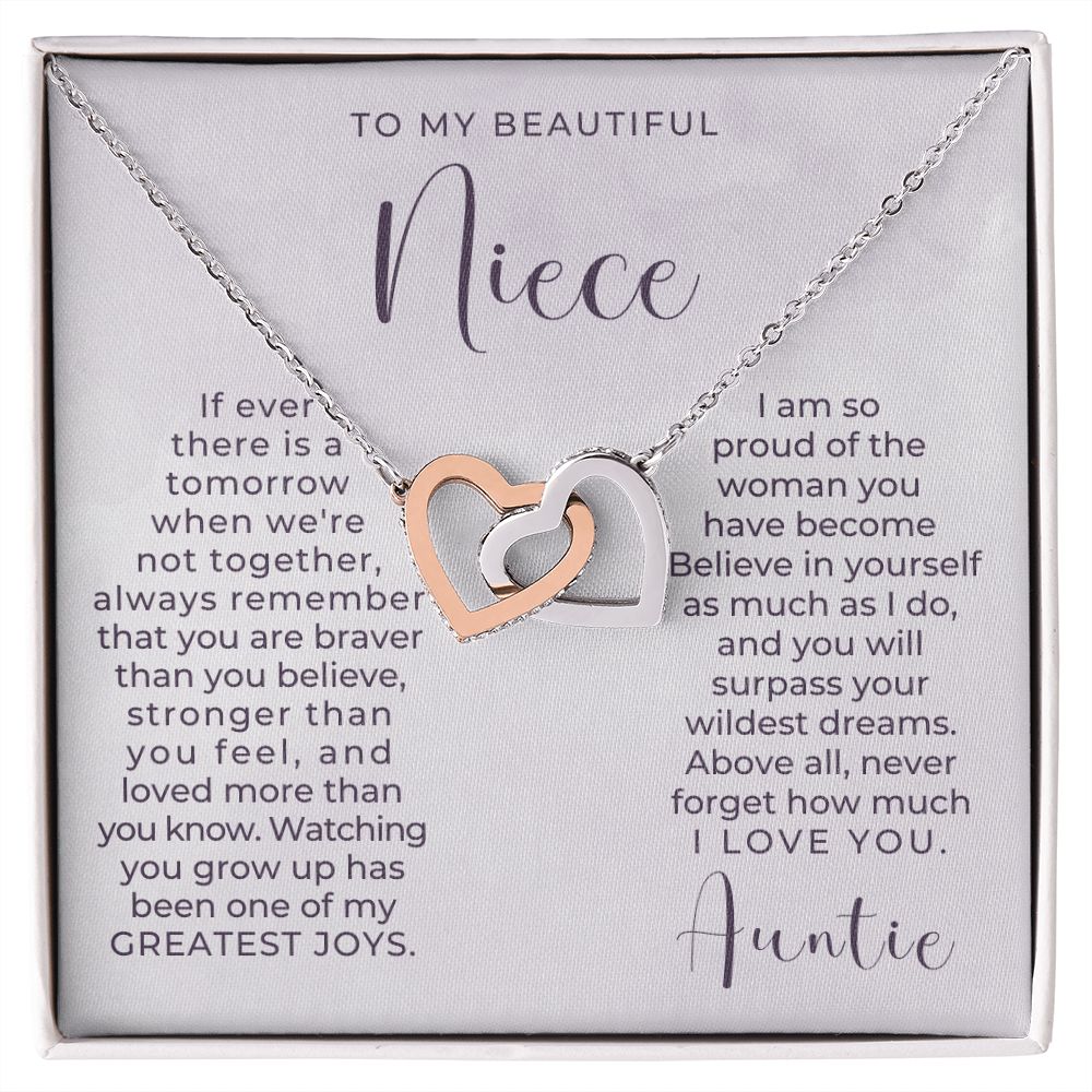 Niece Gift From Aunt | Greatest Joy Necklace 0629T13