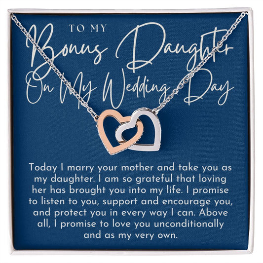 Stepdaughter Wedding Gift | Promise Necklace 0633T5