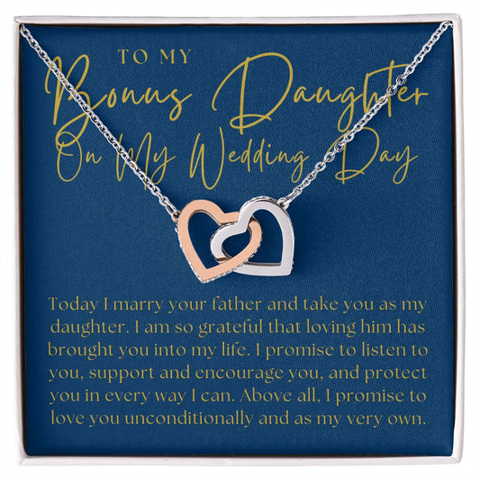 Stepdaughter Wedding Gift | Promise Necklace 0634T6
