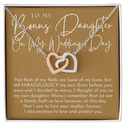 Stepdaughter Wedding Gift | On This Day Necklace 0638T3