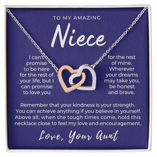 Niece Gift From Aunt | My Promise Necklace 0630T10