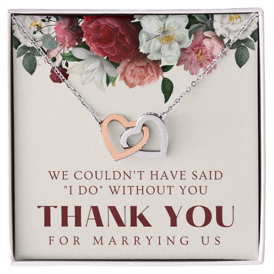 Officiant Gift | Thank You Necklace 0587T5