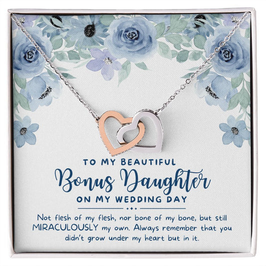 Stepdaughter Wedding Gift | In My Heart Necklace 0637T4