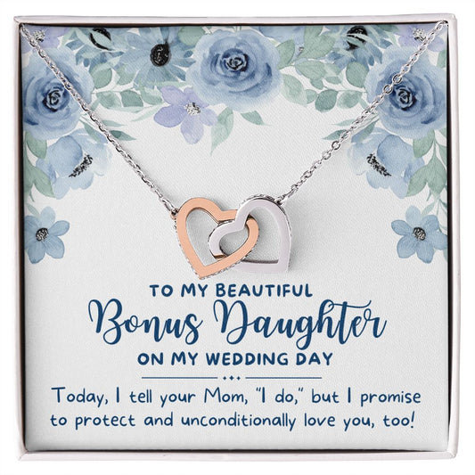 Stepdaughter Wedding Gift | Promise Necklace 0639T4