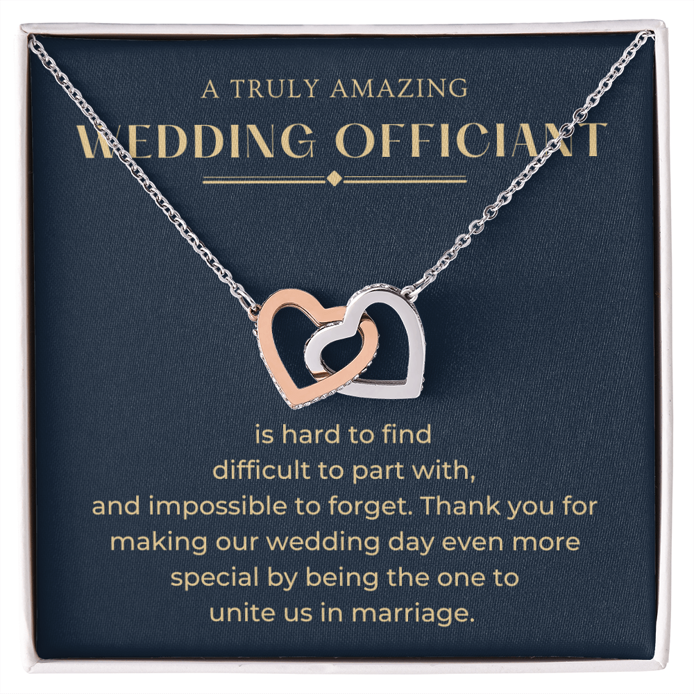 Officiant Proposal Gift | The One Necklace 0586T9