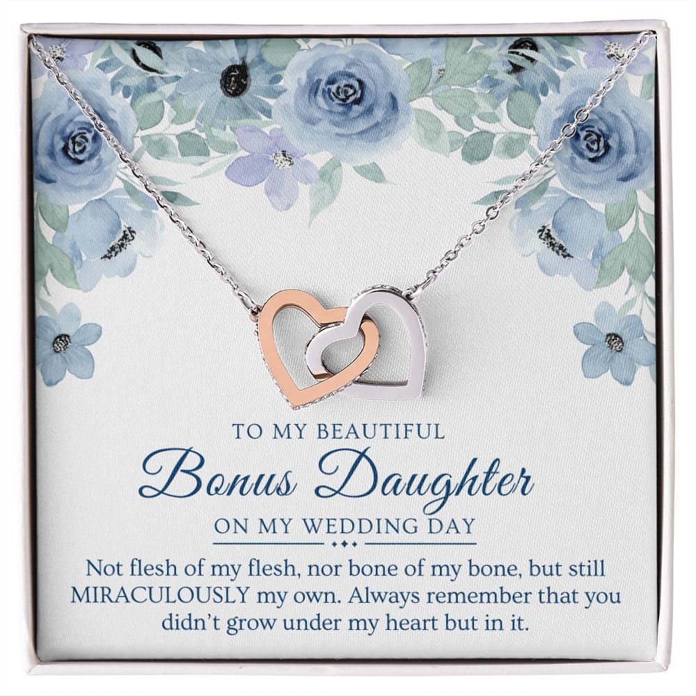 Stepdaughter Wedding Gift | In My Heart Necklace 0637T2